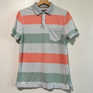 Tommy Hilfiger Men’s Striped Polo Shirt - Size Small